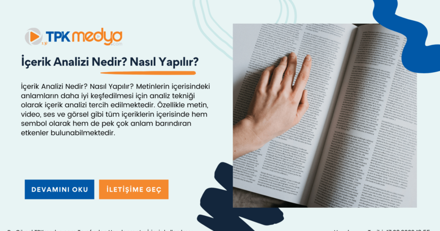 İçerik Analizi Nedir?