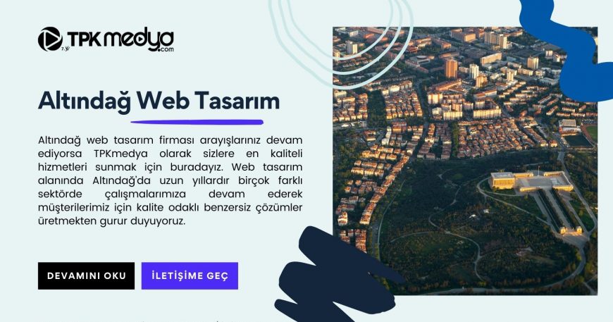 Altındağ web tasarım