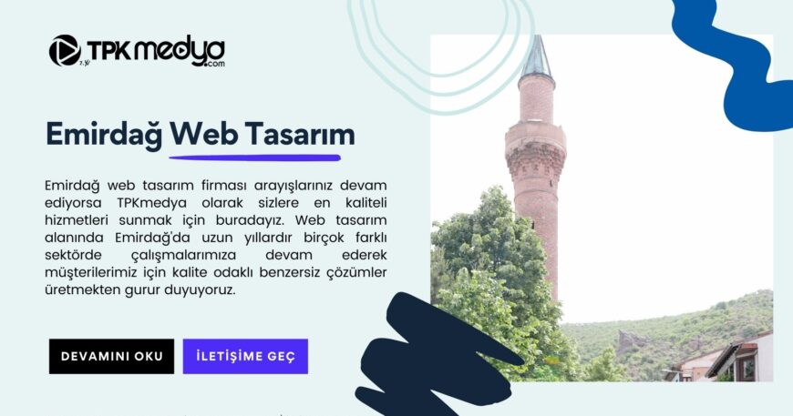 Emirdağ Web Tasarım