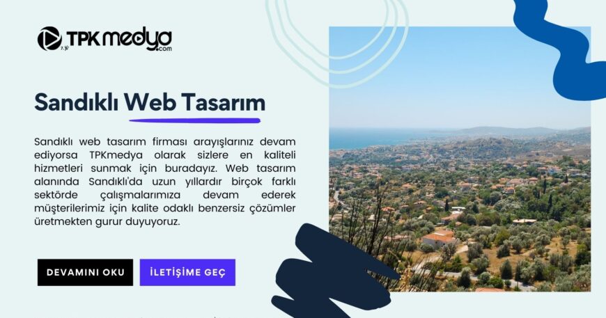 Sandıklı Web Tasarım