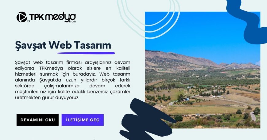 Şavşat Web Tasarım