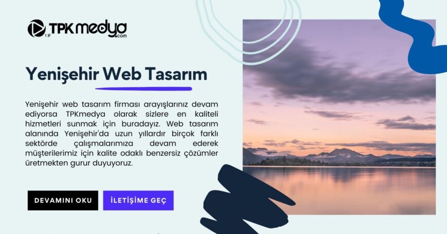Yenişehir Web Tasarım