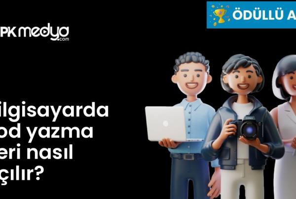 Bilgisayarda kod yazma yeri nasıl açılır?