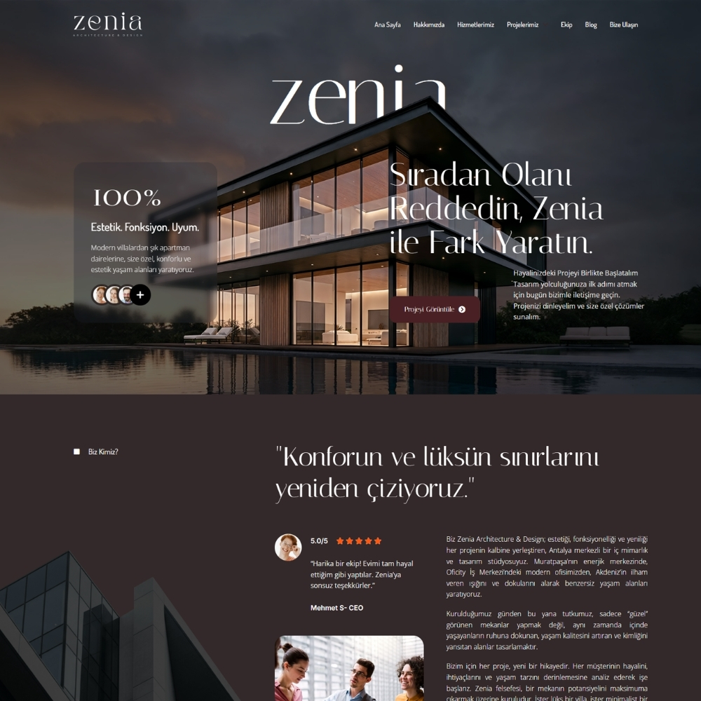 Zenia Architecture