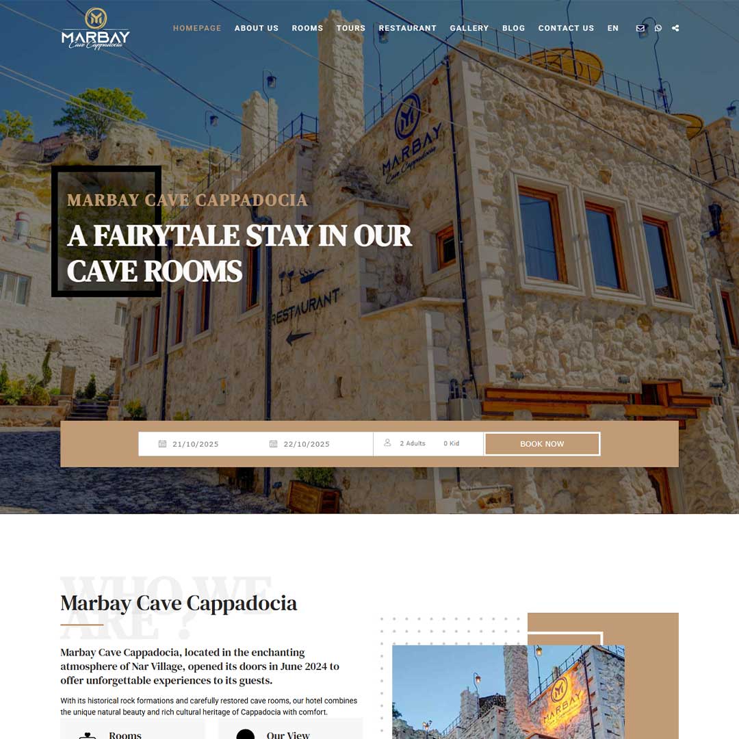 Marbay Cave Cappadocia